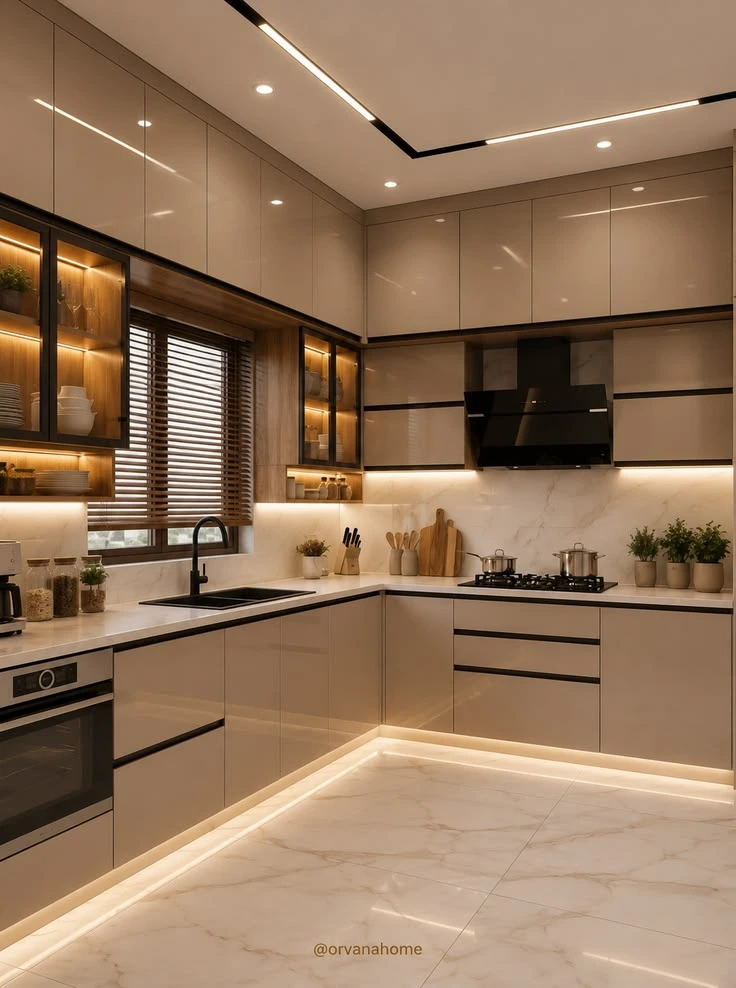 L-Shaped Kitchen