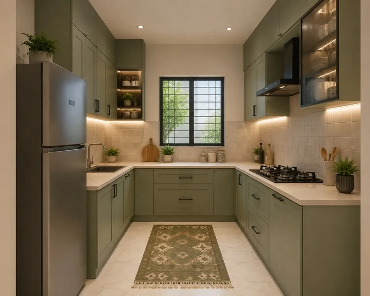 U-Shaped Kitchen